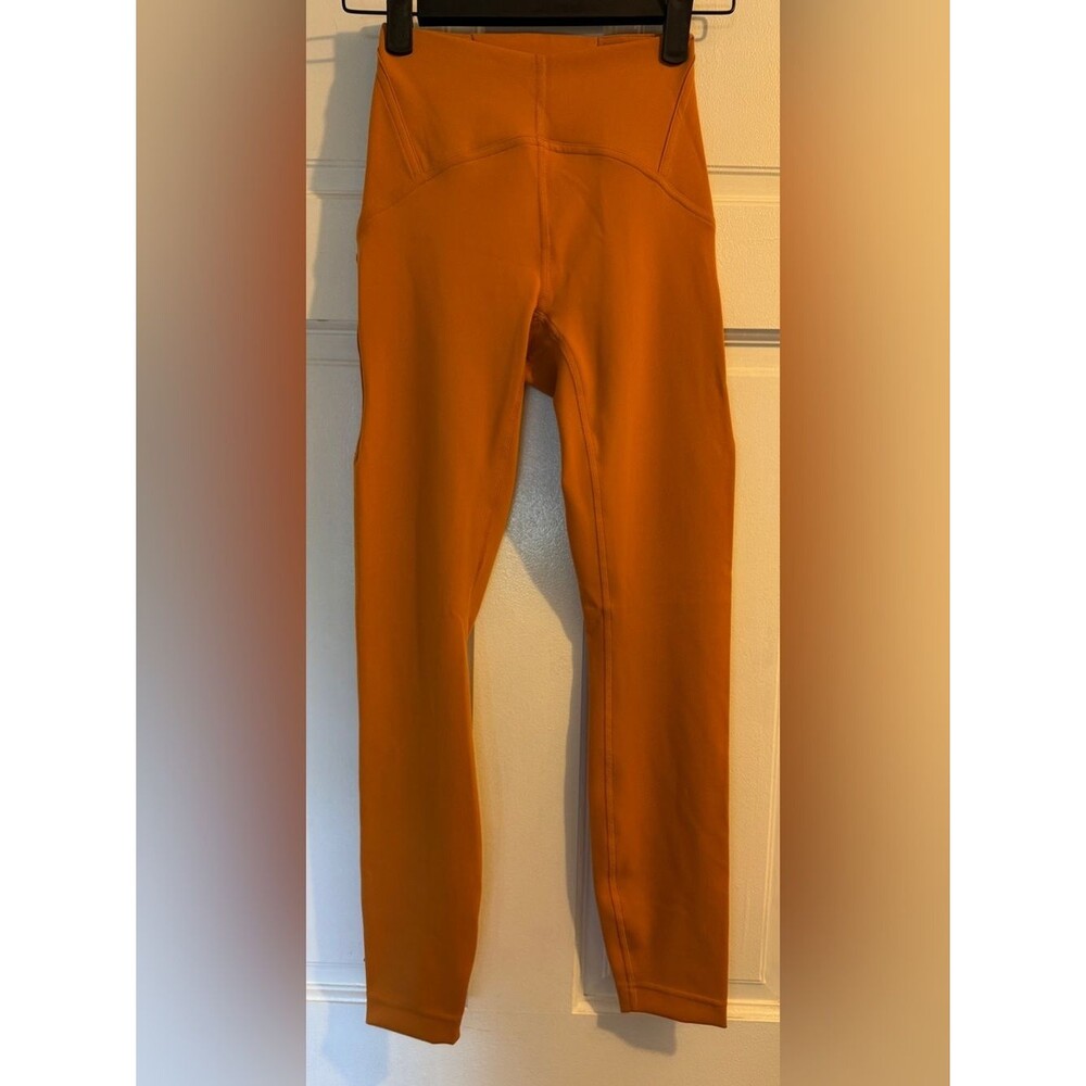 Lululemon InStill High-Rise Tight 25" Autumn Orange size 0